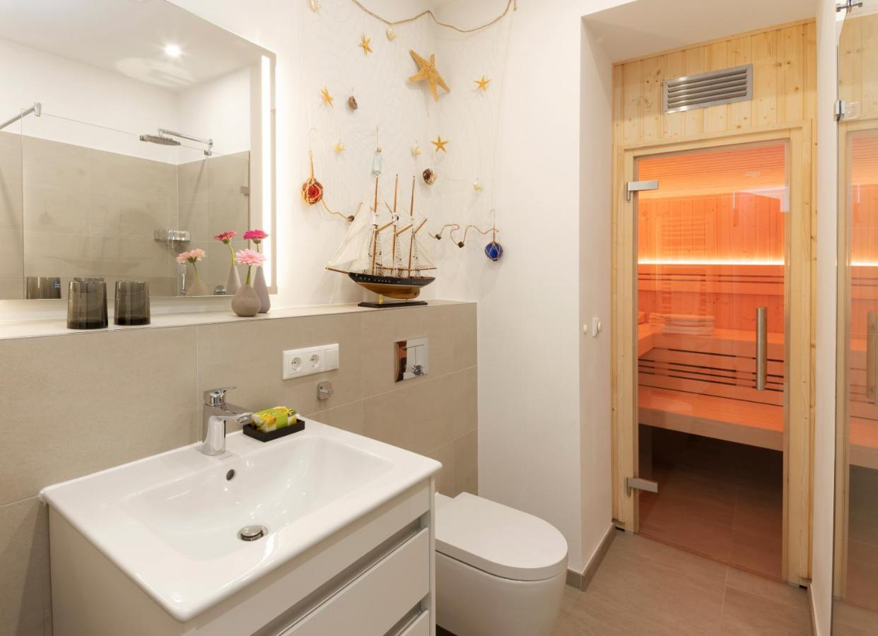 Safari Lodge Prora - Mit Sauna Und Direktem Strandzugang Binz Buitenkant foto